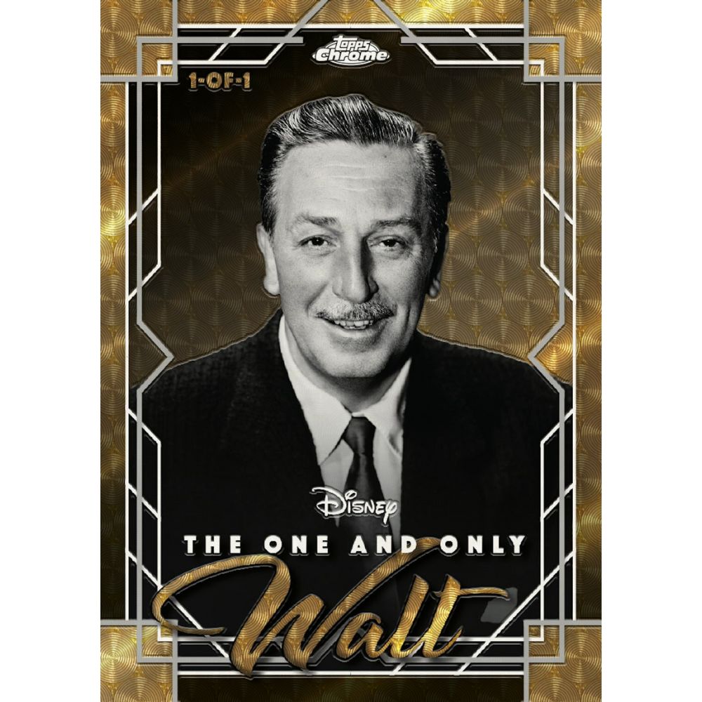 2024 Topps Chrome Disney Cards-Walt Disney