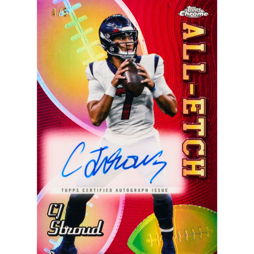 2024 Topps Chrome Football Cards - CJ Stroud