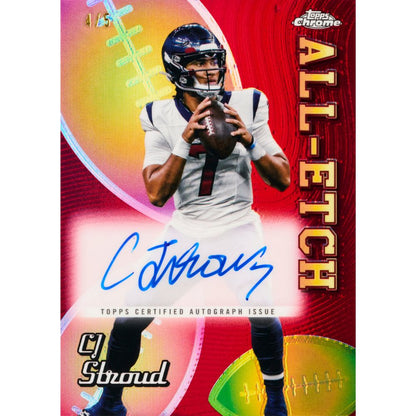 2024 Topps Chrome Football Cards - CJ Stroud