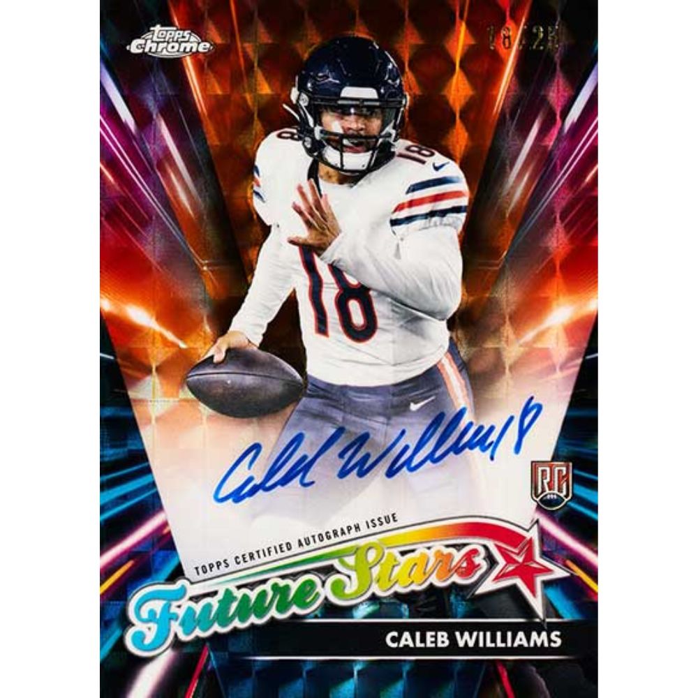2024 Topps Chrome Football Cards - Caleb Williams