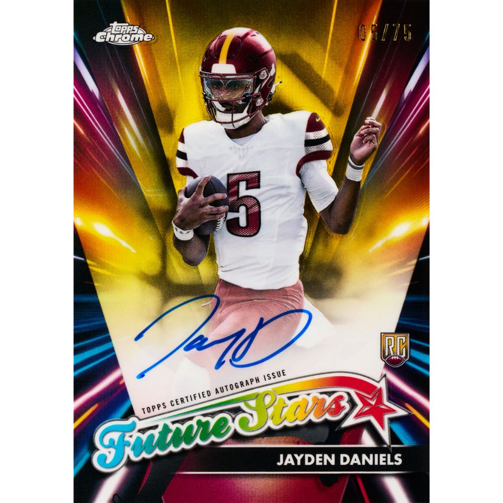 2024 Topps Chrome Football Cards - Jayden Daniels