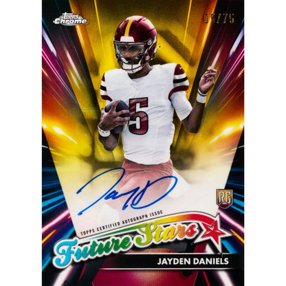 2024 Topps Chrome Football Cards - Jayden Daniels