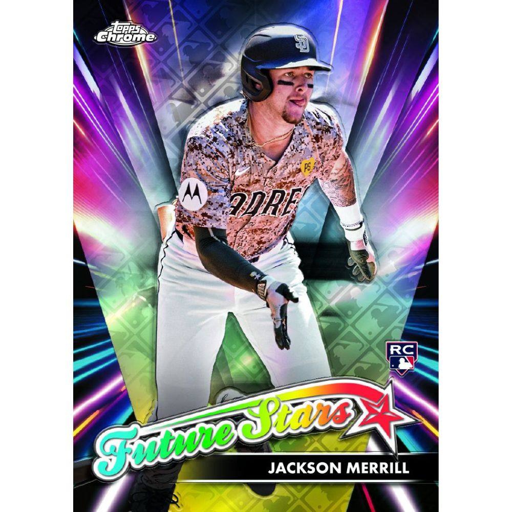2024 Topps Chrome Logofractor Baseball Cards-Jackson Merrill