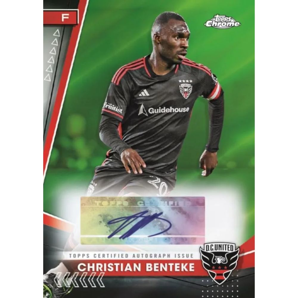 2024 Topps Chrome MLS Soccer Cards - Christian Benteke