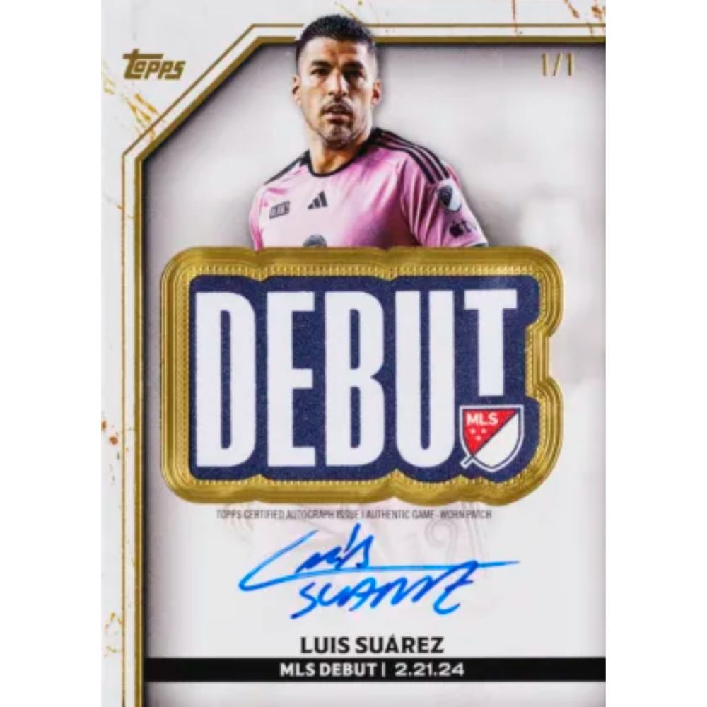 2024 Topps Chrome MLS Soccer Cards - Luis Suarez
