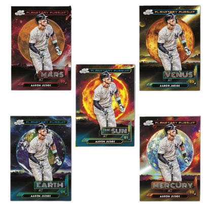 2024 Topps Cosmic Chrome Baseball Cards-Aaron Judge-Planetary Pursuit