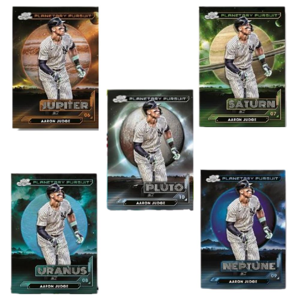 2024 Topps Cosmic Chrome Baseball Cards-Aaron Judge-Planetary Pursuit