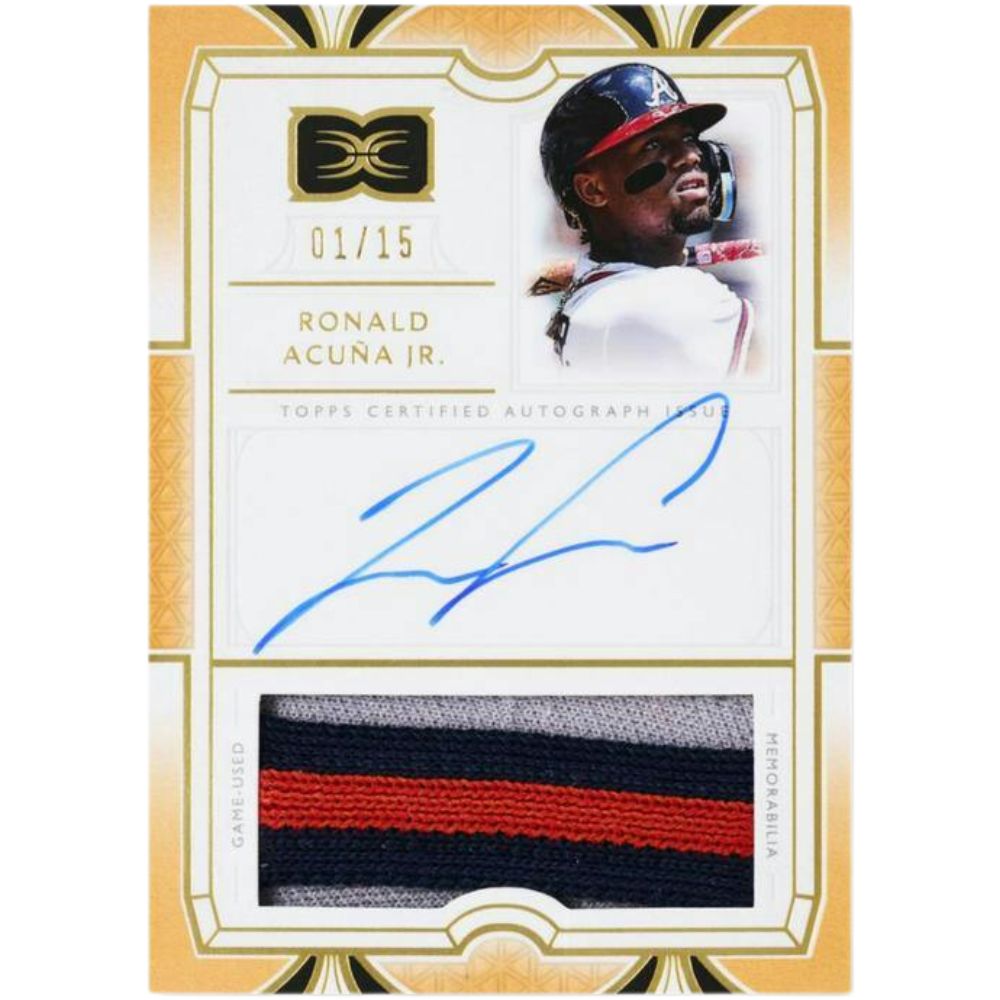 2024 Topps Definitive Baseball Cards - Ronald Acuna Jr