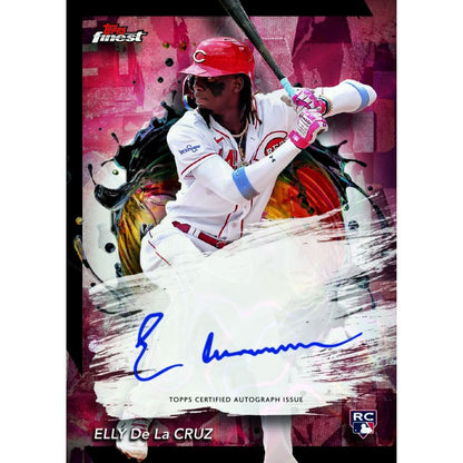 2024 Topps Finest Baseball Cards - Elly De La Cruz
