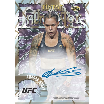 2024 Topps Finest UFC Cards - Amanda Nunes