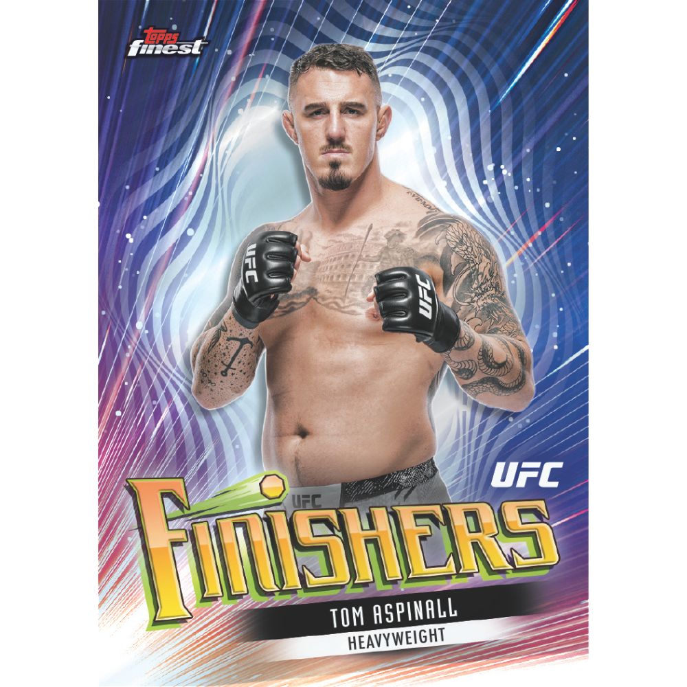 2024 Topps Finest UFC Cards - Tom Aspinall