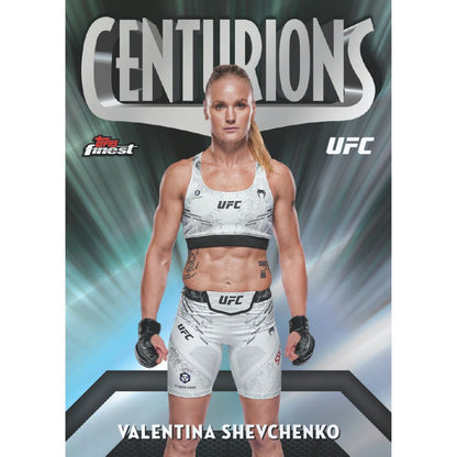 2024 Topps Finest UFC Cards - Valentina Shevchenko