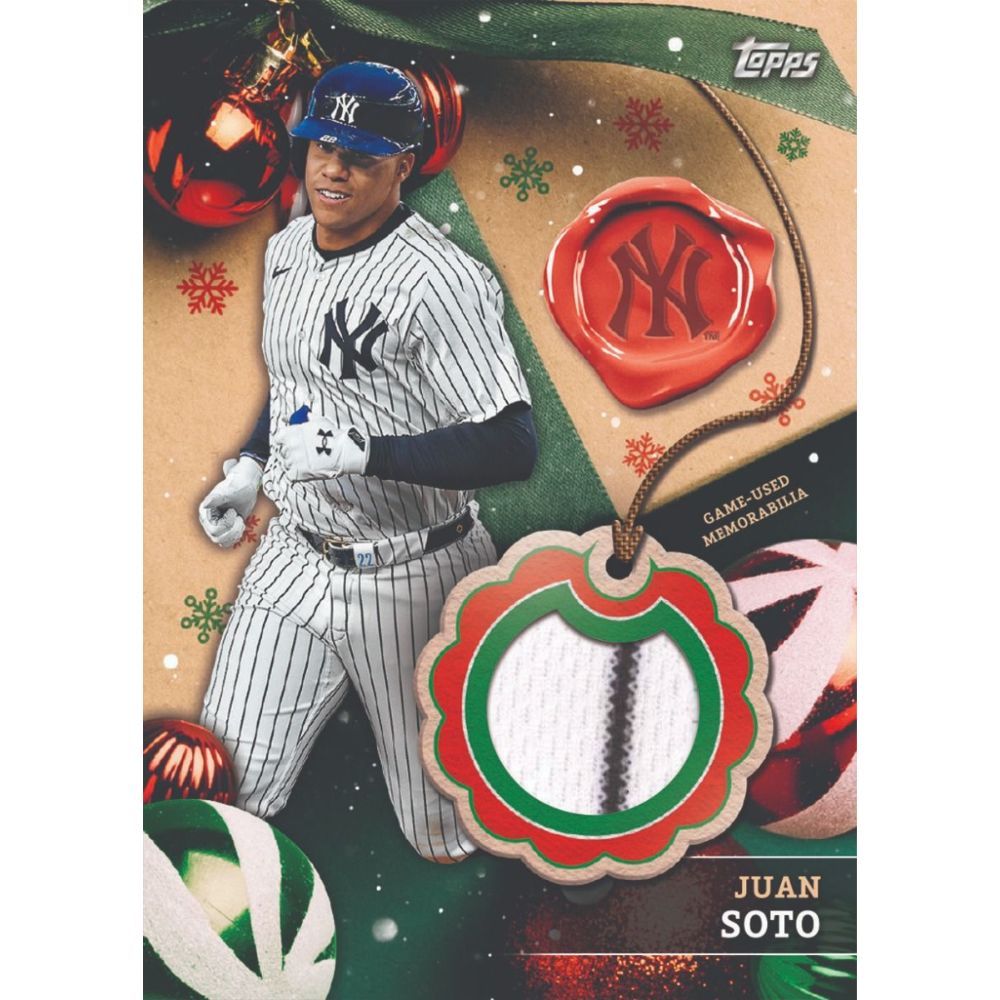 2024 Topps Holiday Baseball Cards - Juan Soto