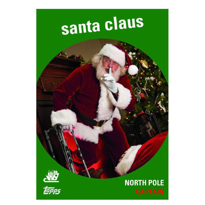 2024 Topps Holiday Baseball Cards - Santa Claus