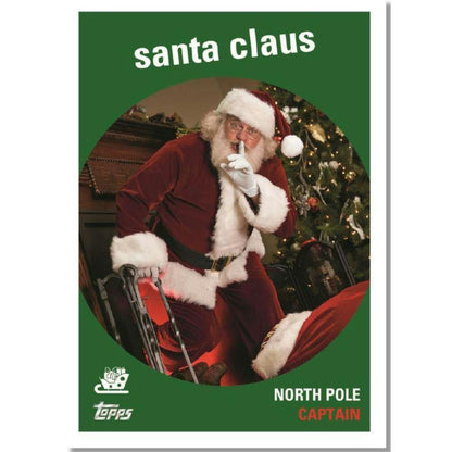 2024 Topps Holiday Baseball Tin - Santa Claus