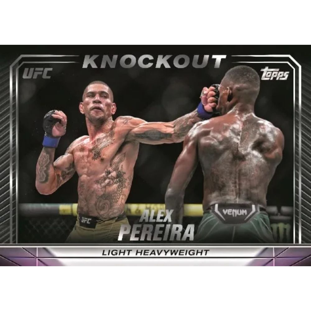 2024 Topps Knockout UFC Cards - Alex Pereira
