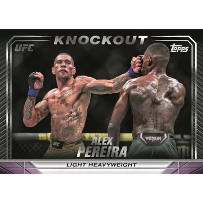 2024 Topps Knockout UFC Cards - Alex Pereira