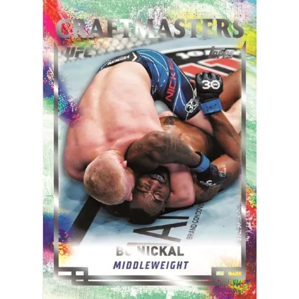2024 Topps Knockout UFC Cards - Bo Nickal