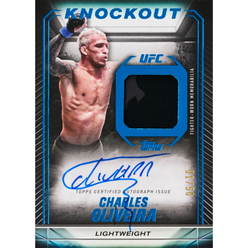 2024 Topps Knockout UFC Cards - Charles Oliveira