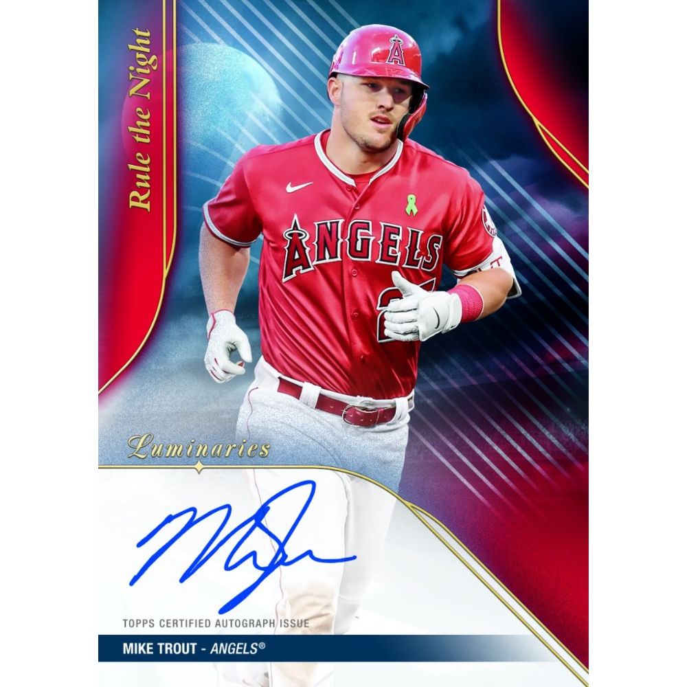 2024 Topps Luminaries Baseball Cards - Mike Trout