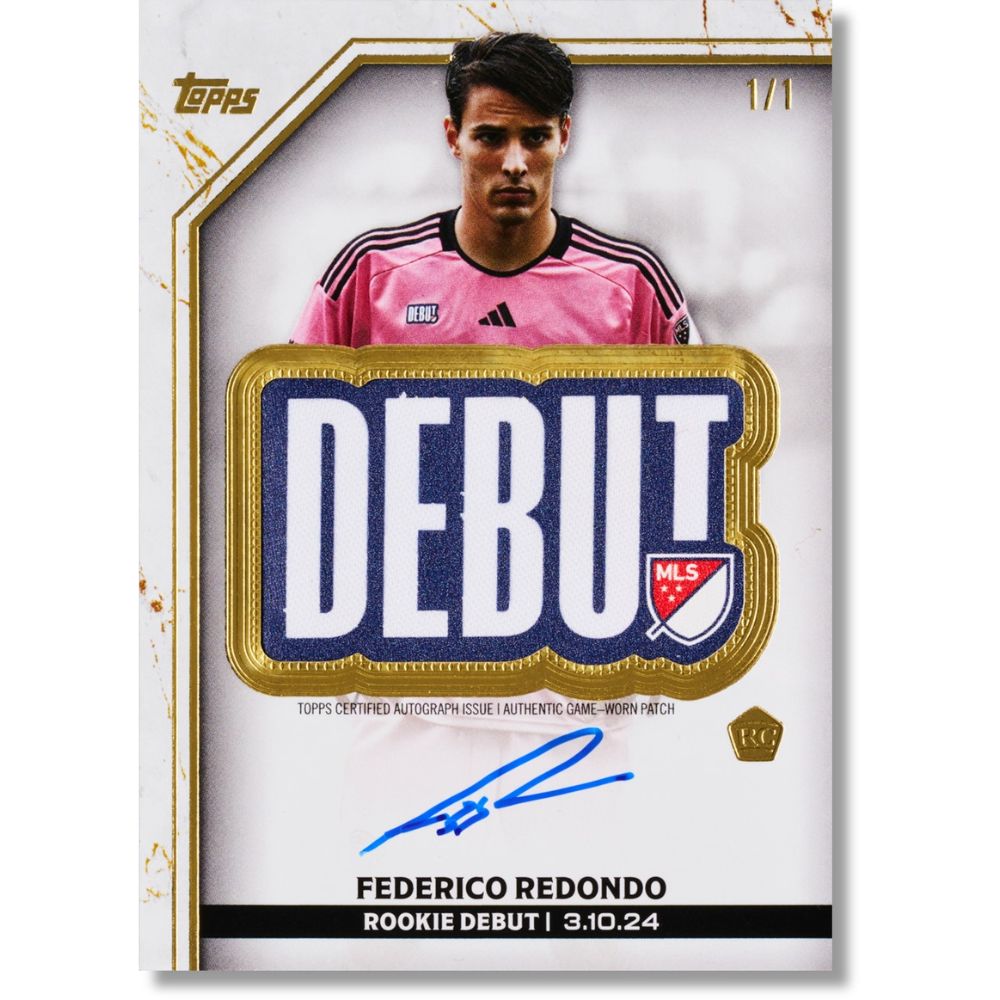 2024 Topps MLS Finest Soccer Cards - Frederico Redondo