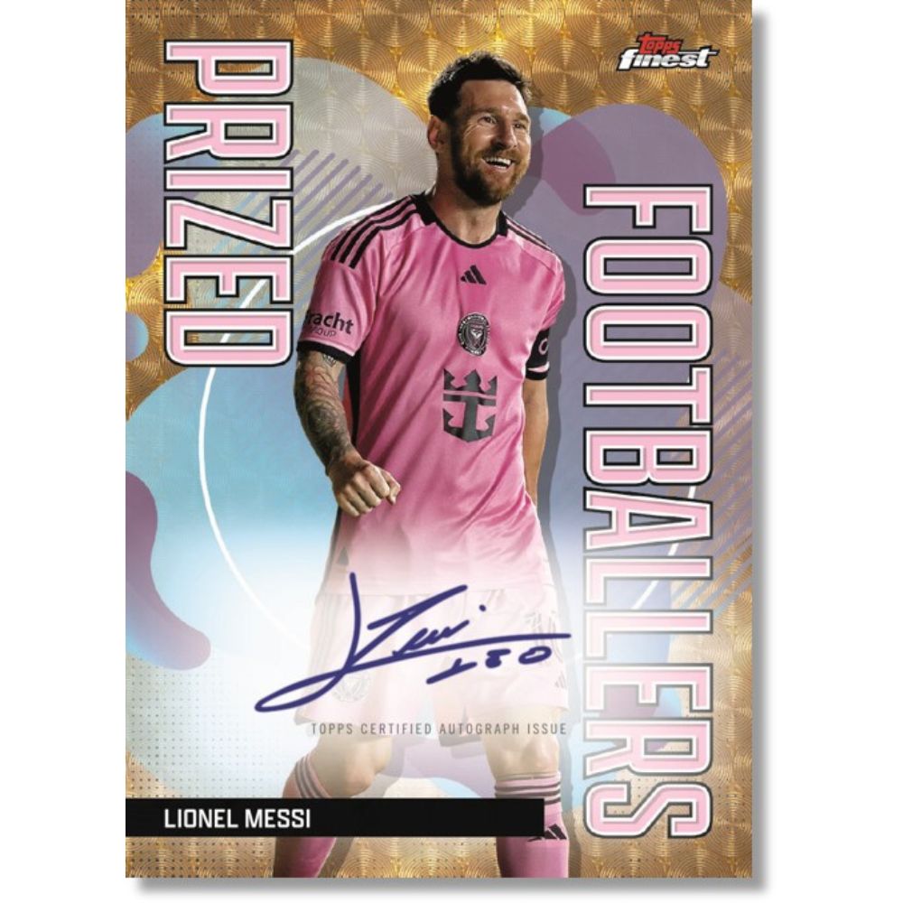 2024 Topps MLS Finest Soccer Cards - Lionel Messi