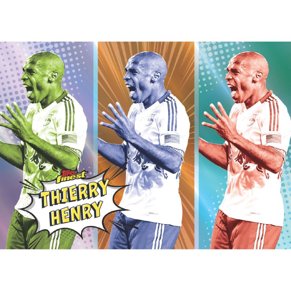 2024 Topps MLS Finest Soccer Cards - Thierry Henry