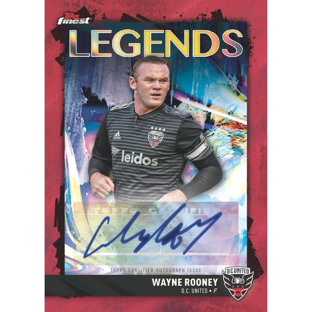 2024 Topps MLS Finest Soccer Cards - Wayne Rooney