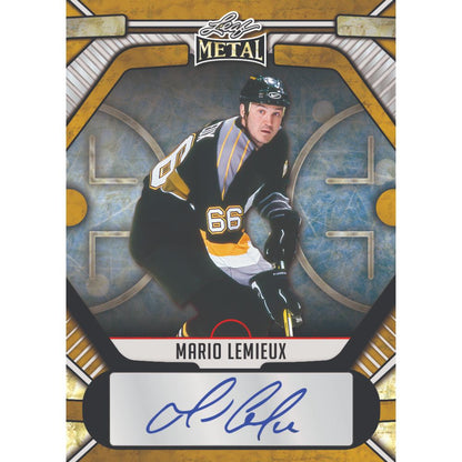 2025 Leaf Metal Legends Hockey Cards - Mario Lemieux