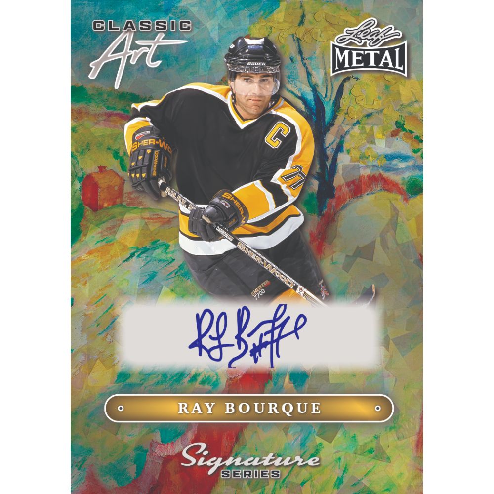 2025 Leaf Metal Legends Hockey Cards - Ray Bourque