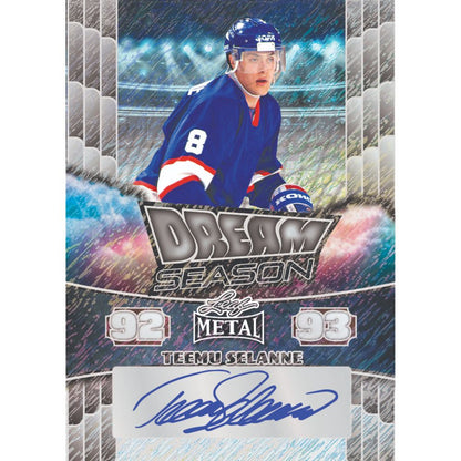 2025 Leaf Metal Legends Hockey Cards - Teemu Selanne