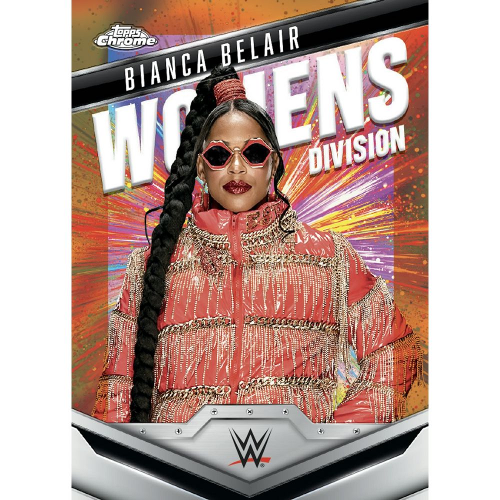 2025 Topps Chrome WWE Cards - Bianca Belair