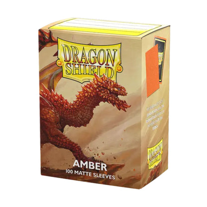 Dragon Shield Standard Matte Amber Sleeves