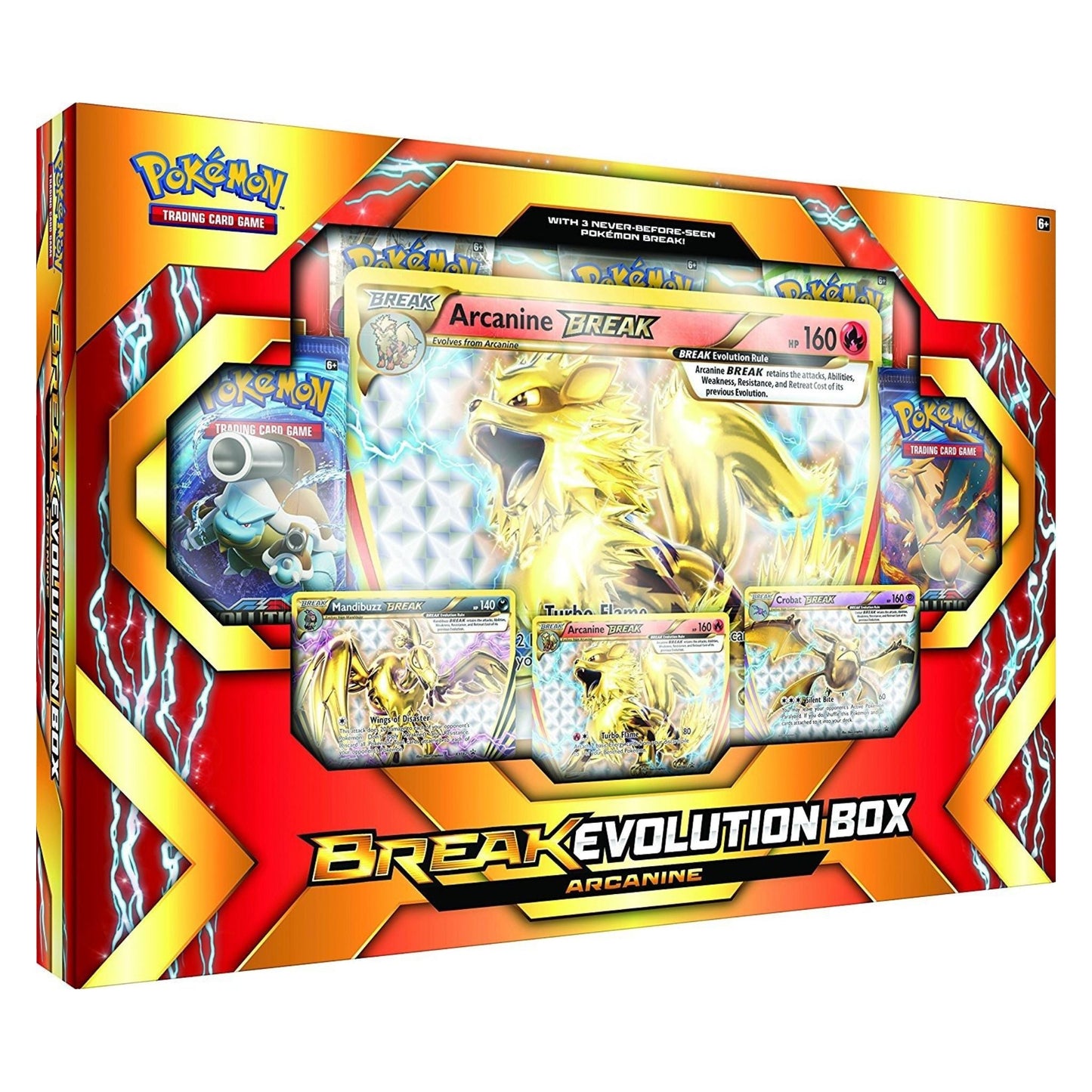 Pokemon Break Evolution Arcanine Box Set
