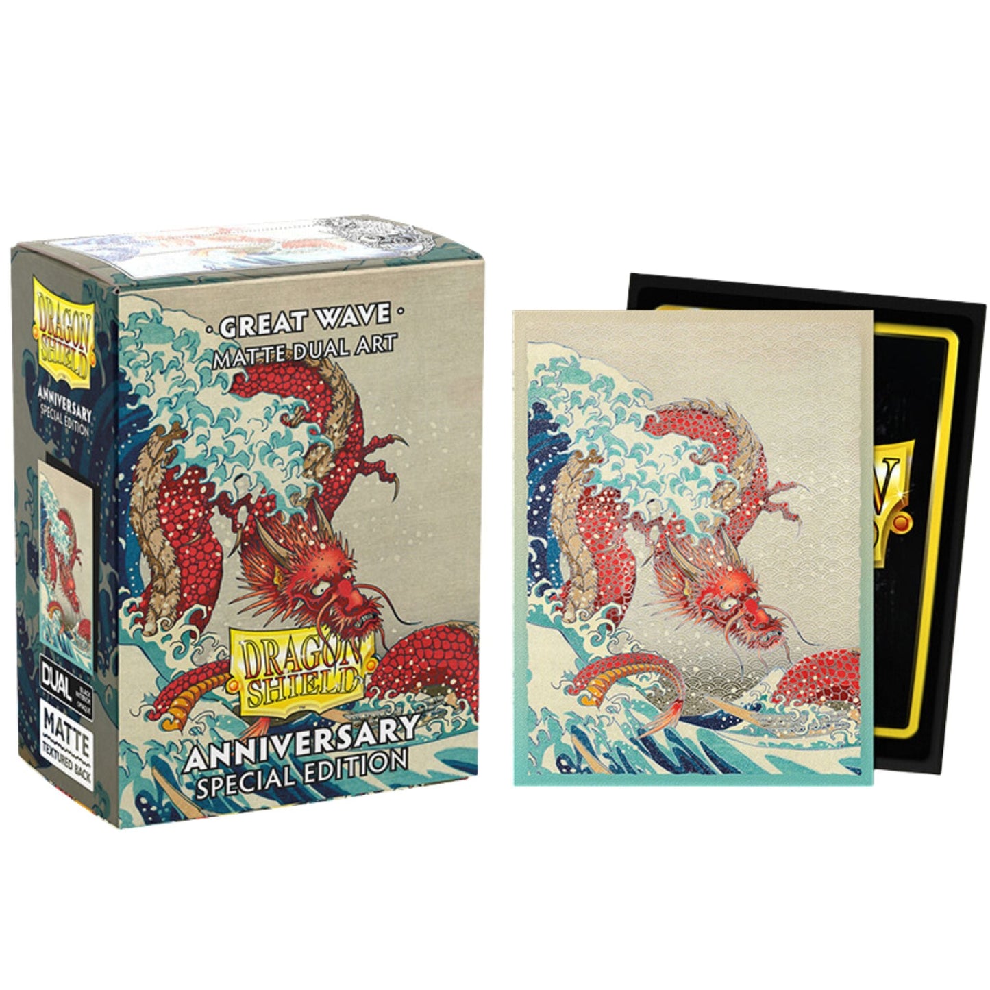 Dragon Shield Sleeves Standard  Matte Great Wave Art