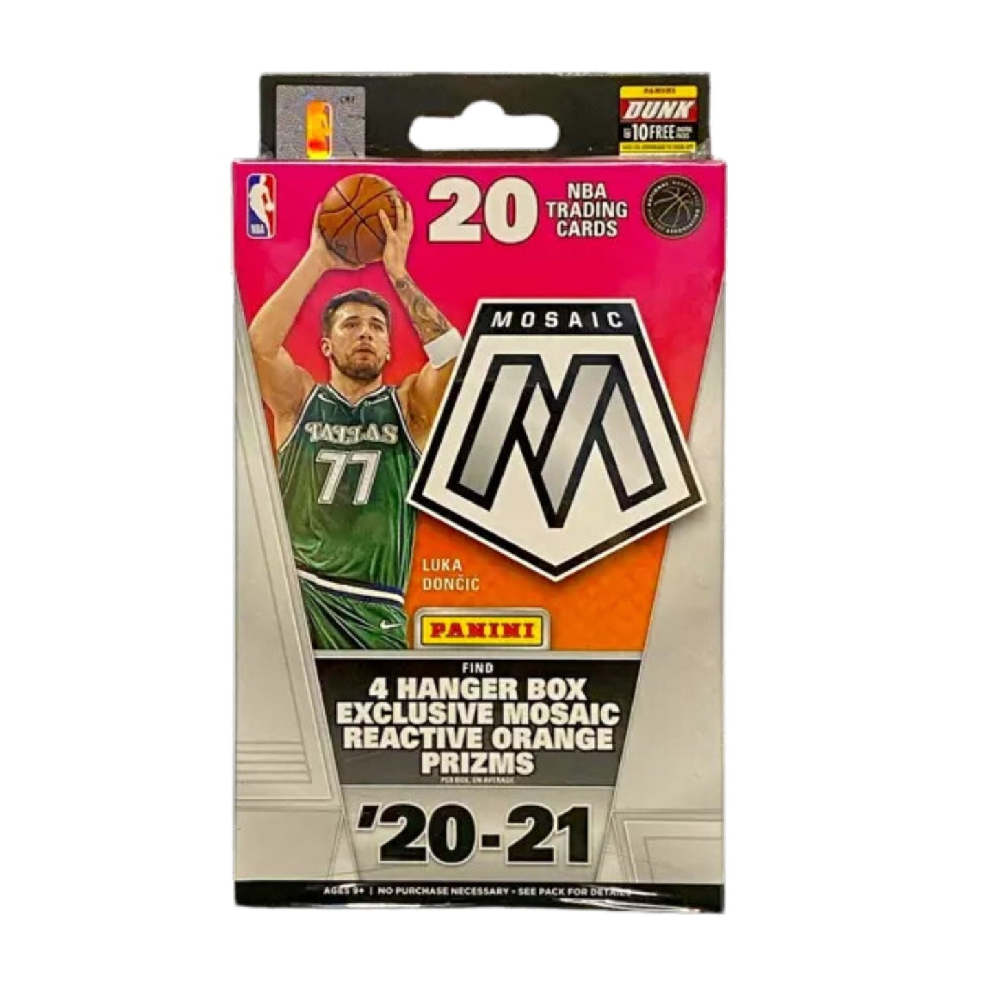 2020/21 Panini Mosaic Basketball Hanger Box