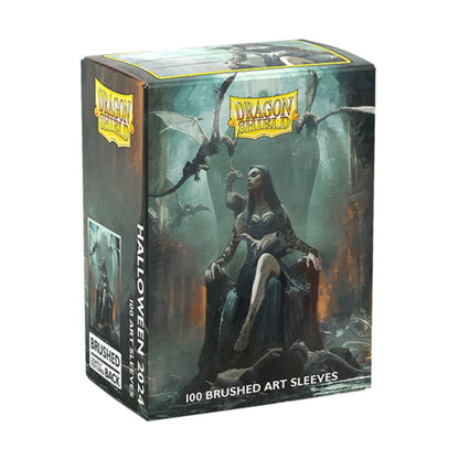 Dragon Shield Sleeves Standard Brushed Halloween Art