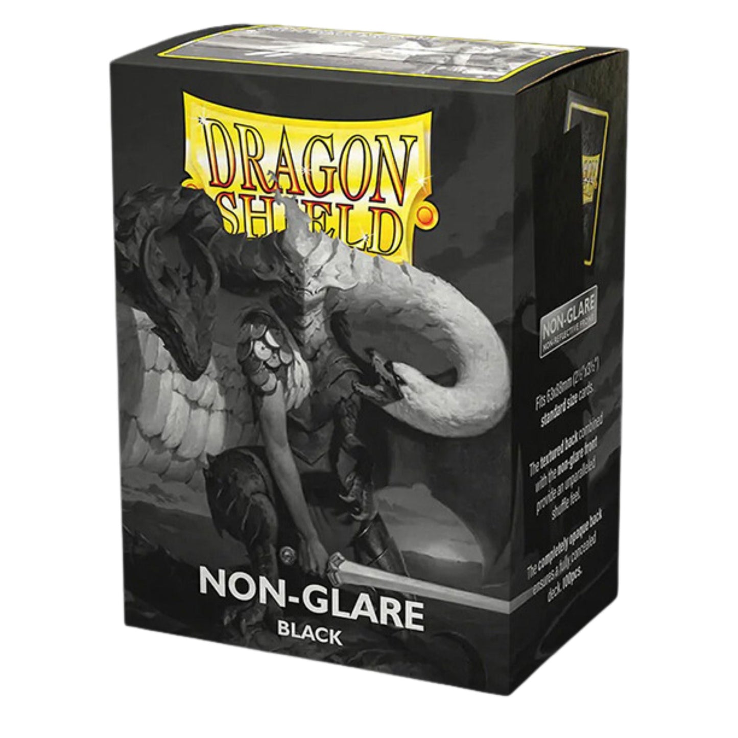 Dragon Shield Sleeves Standard Matte Non Glare Black V2