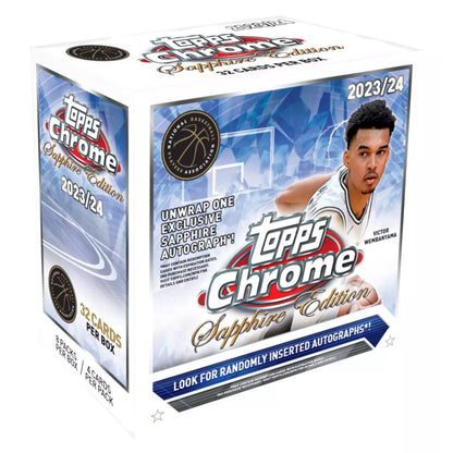 2023/24 Topps Chrome Sapphire Edition Basketball Hobby Box