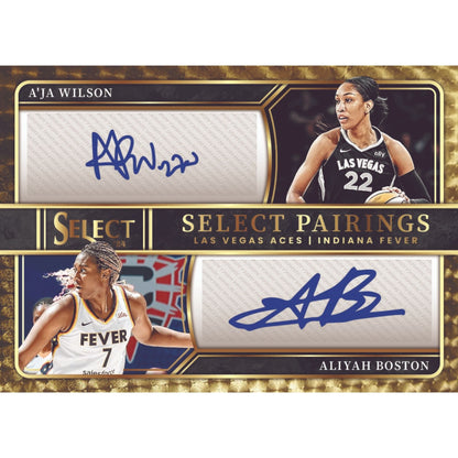 2024 Panini Select WNBA Basketball Cards - A'Ja Wilson_Aliyah Boston