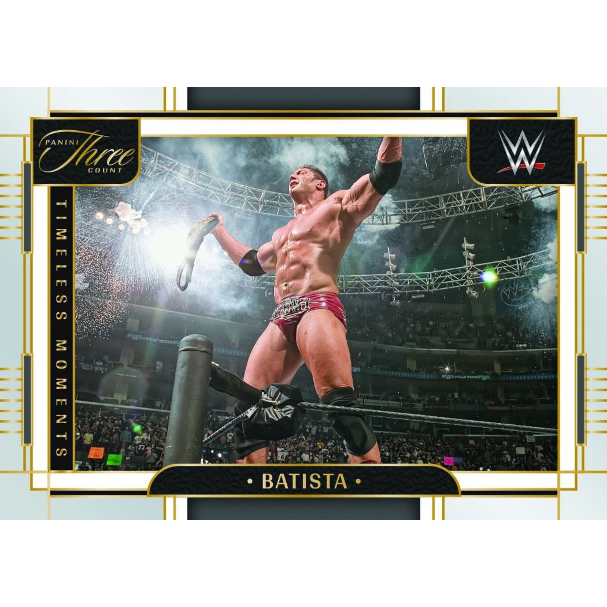 2024 Panini Three Count WWE Wrestling Cards - Batista