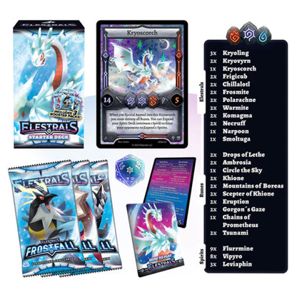 Elestrals Frostfall Starter Deck Kryoscorch