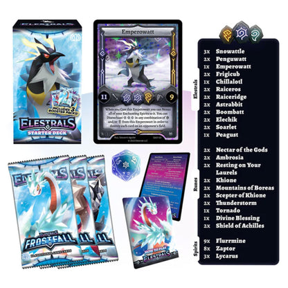 Elestrals Frostfall Starter Deck Emperowatt