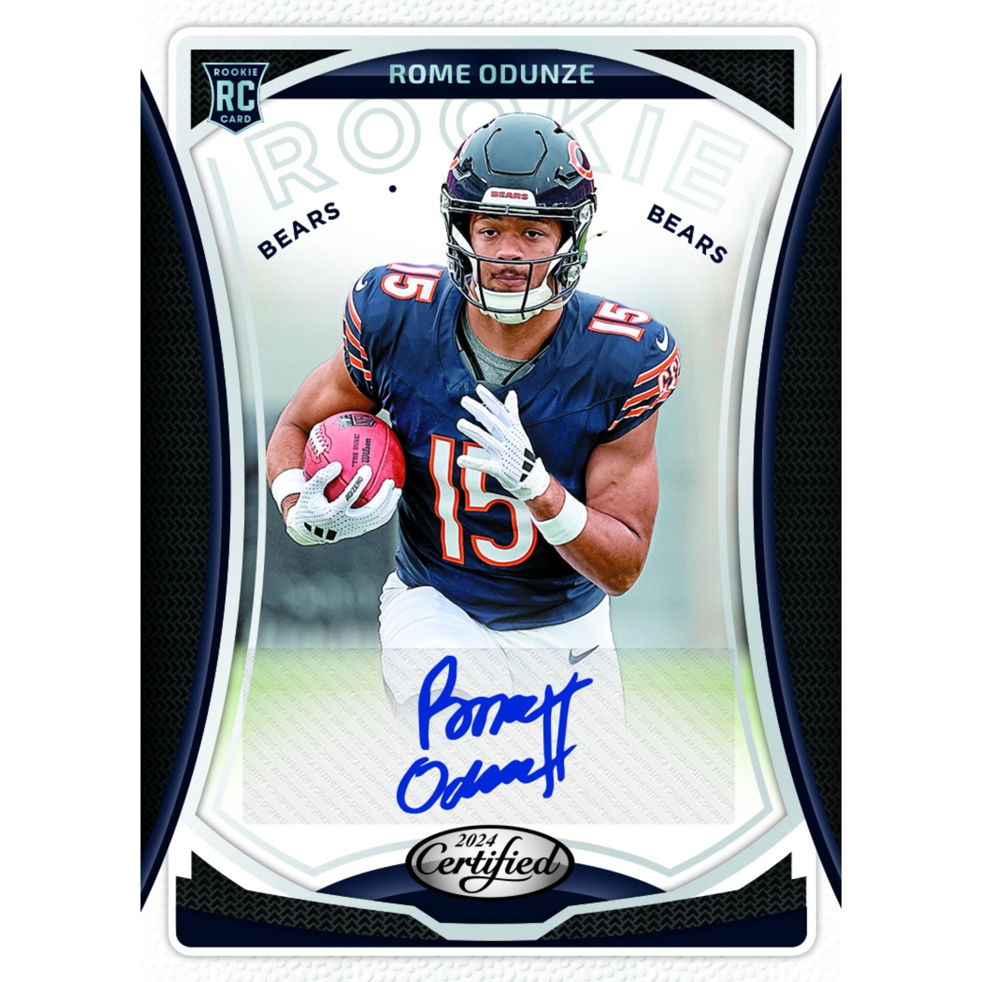 2024 Panini Certified Football Cards - Rome Odunze