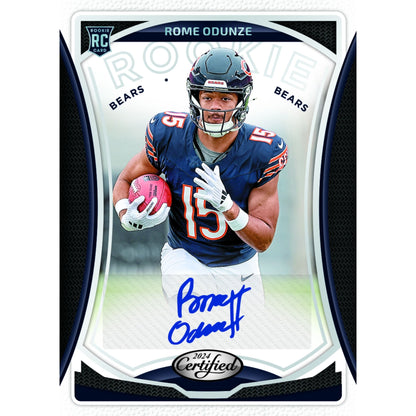 2024 Panini Certified Football Cards - Rome Odunze
