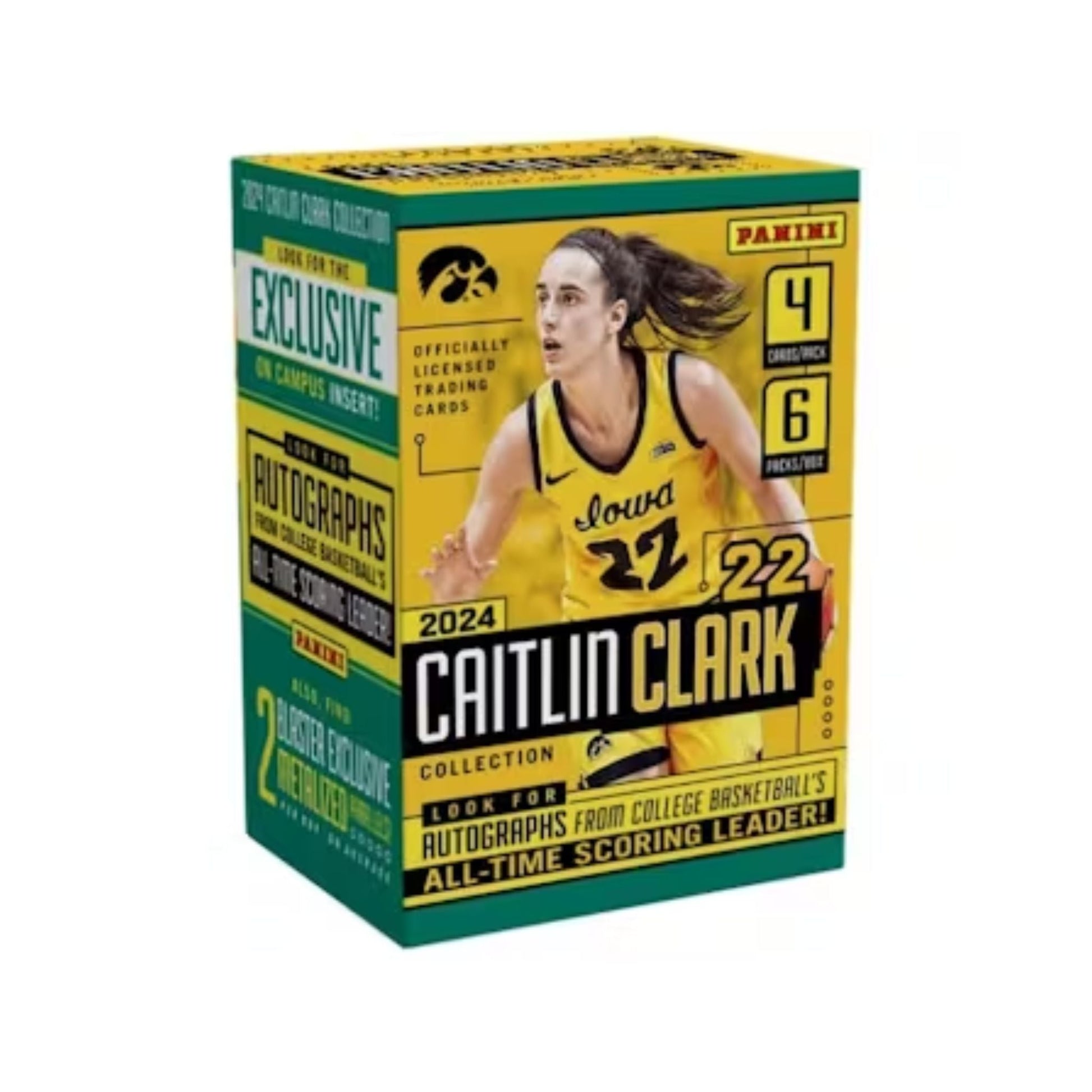 2024 Panini Caitlin Clark Collection Blaster Box
