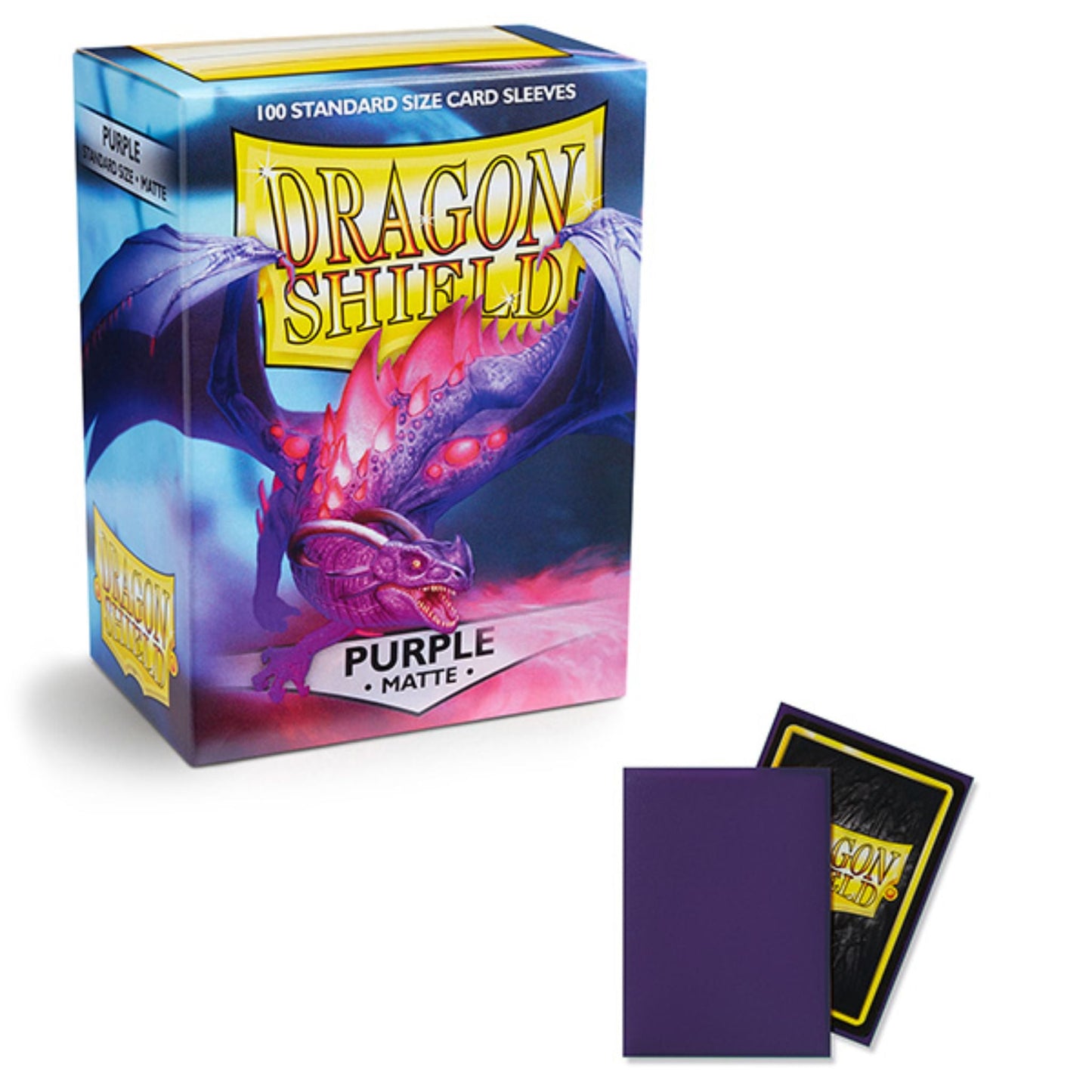 Dragon Shield Standard Matte Purple Sleeves
