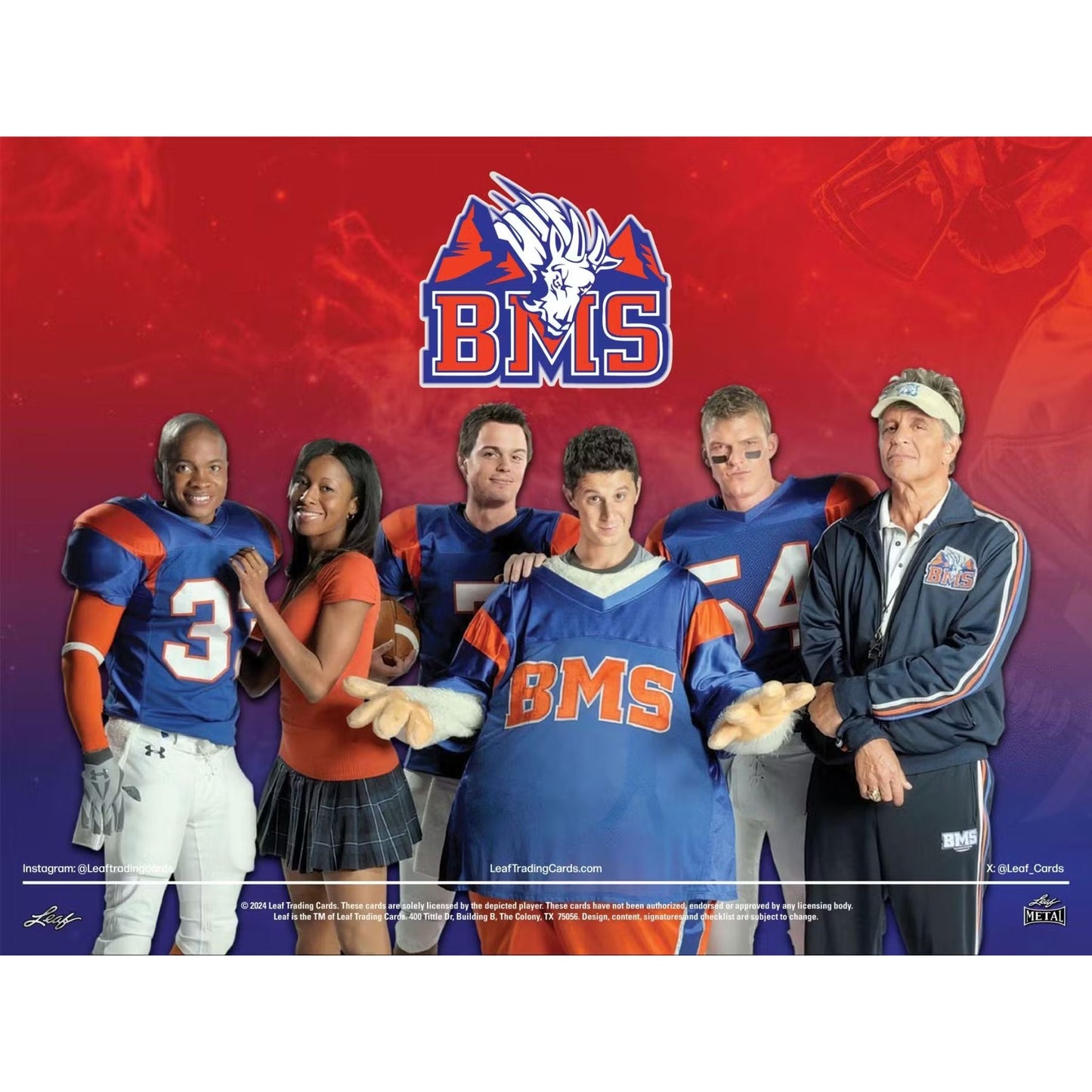 2024 Leaf Metal Blue Mountain State Hobby Box