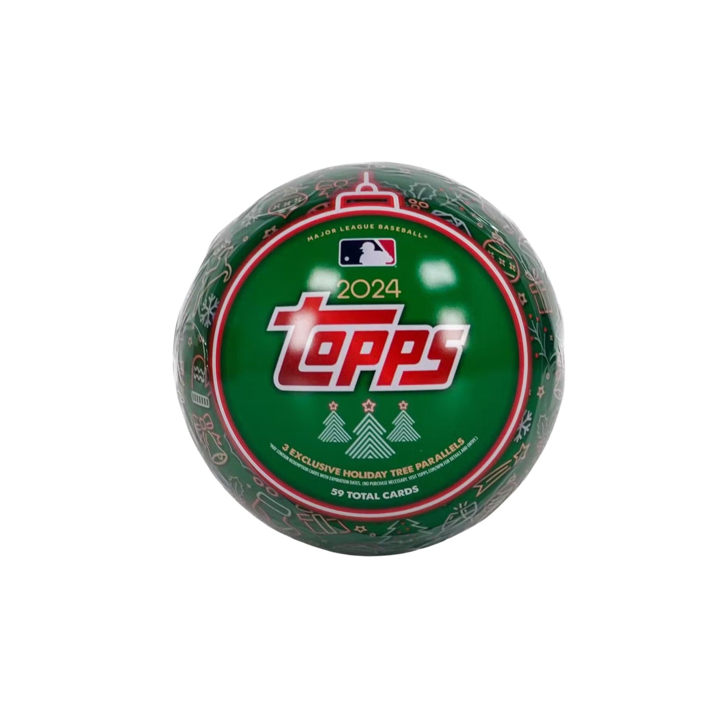 2024 Topps Holiday Baseball Tin