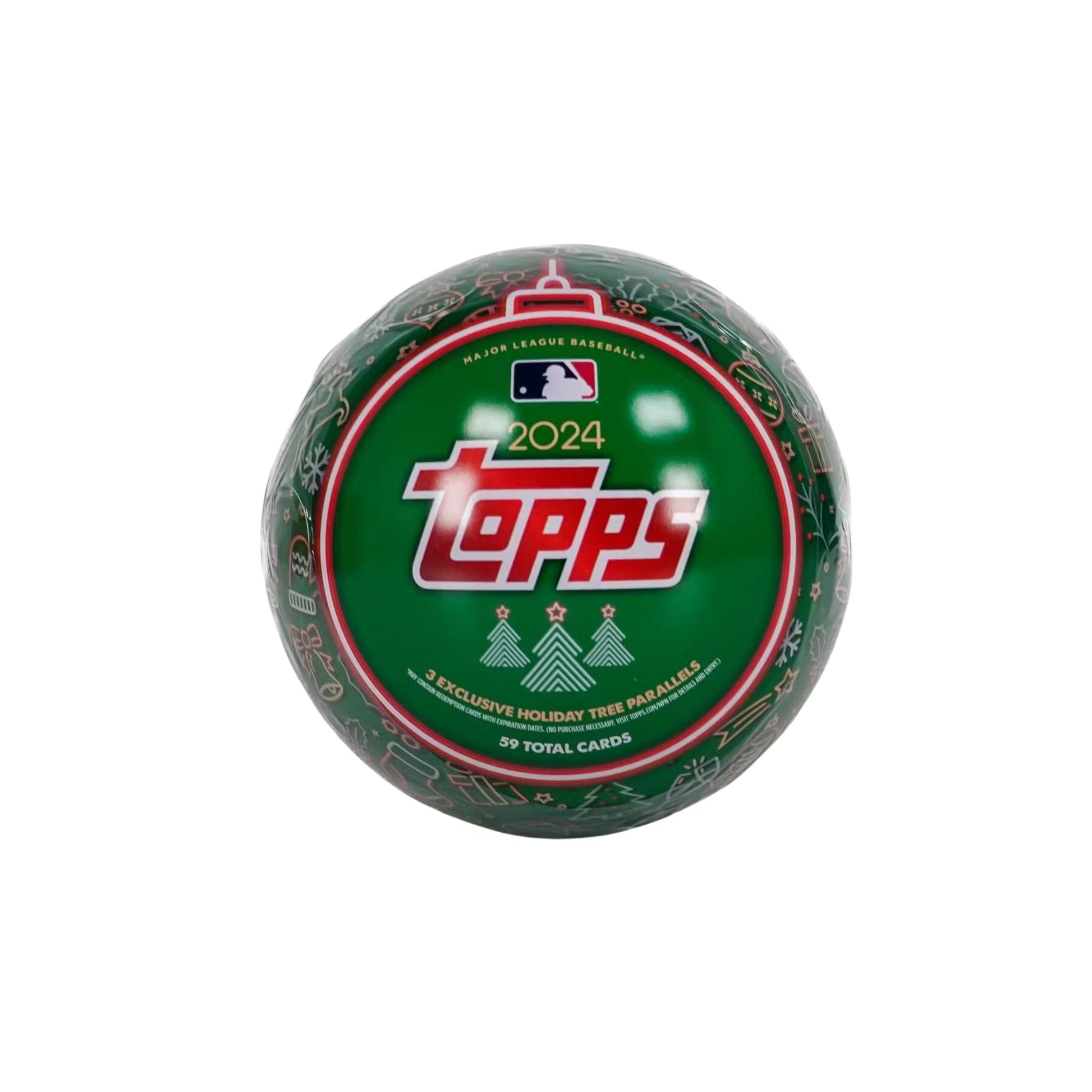 2024 Topps Holiday Baseball Tin